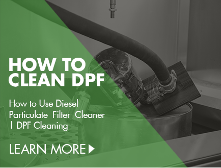 Cleaning methods for diesel particulate filters - Chemical DPF cleaning